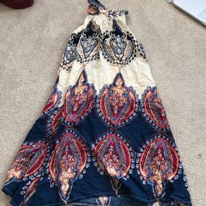 halter neck dress